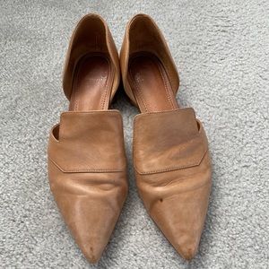Franco Sarto Leather Flats